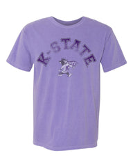 KSU Wildcats Mega Arch Violet Tee