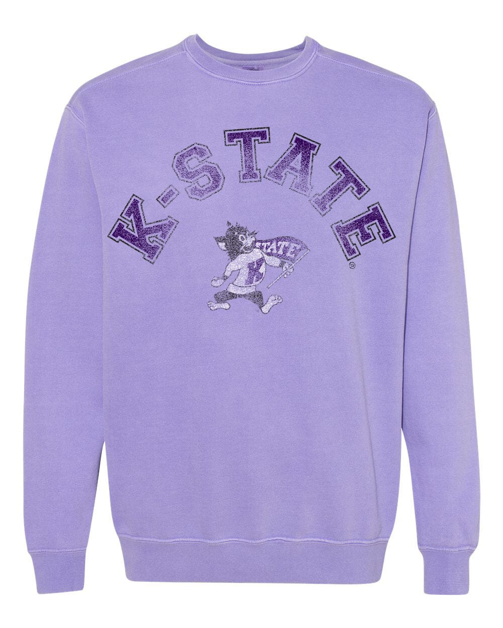 KSU Wildcats Mega Arch Violet Sweatshirt