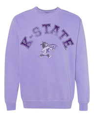 KSU Wildcats Mega Arch Violet Sweatshirt