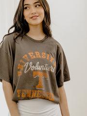 Vols Draft Charcoal Thrifted Tee