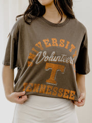 Vols Draft Charcoal Thrifted Tee