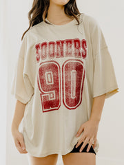 OU Player Off White One Size Tee