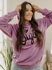 LSU Tigers Barbie Orchid Hoodie