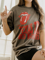 Rolling Stones Texas Tech Dazed Charcoal Thrifted Tee