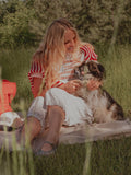 USA Floral Flag Pink Ellie Perfect Tee