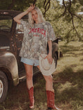 America Filled Gault Camouflage Tee