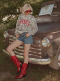 America Filled Gault Camouflage Sweatshirt