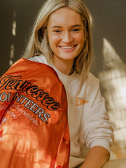 Tennessee Vols Orange Embroidered Satin Jacket