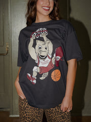 OU Sooners Double Baller Asphalt Heavyweight Tee