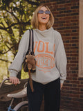 *COMING SOON* Tennessee Vols Campus Classic Gray Roll Neck Sweatshirt