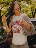 OU Sooners Gridiron Football Off White Thrifted Tee