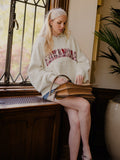 *COMING SOON* Arkansas Razorbacks Varsity Plaid Off White Hoodie