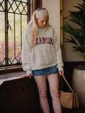*COMING SOON* Arkansas Razorbacks Varsity Plaid Off White Hoodie
