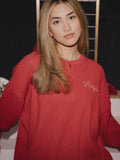 *COMING SOON* Arkansas Razorbacks Stitched Red Signature Waffle Top