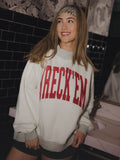 Texas Tech Tall Boy Gray Mock Neck Reversible Sweatshirt