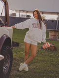 *COMING SOON* LSU Tigers Varsity Plaid Mock Neck Sweatshirt