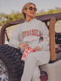 *COMING SOON* Nebraska Huskers Varsity Plaid Mock Neck Sweatshirt