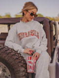 *COMING SOON* Nebraska Huskers Varsity Plaid Mock Neck Sweatshirt