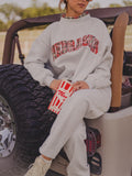 *COMING SOON* Nebraska Huskers Varsity Plaid Mock Neck Sweatshirt