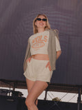 Tennessee Vols Campus Classic Off White Heavyweight Cropped Tee