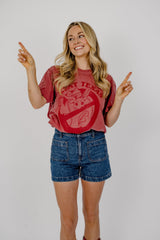 Beat Texas Horn Busters Crimson Tee