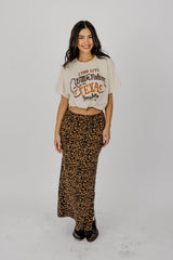 Willie Nelson Long Live Willie & The Texas Longhorns Off White Thrifted Tee