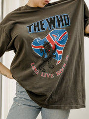 The Who Lion Flag Pepper One Size Tee