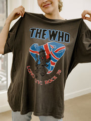 The Who Lion Flag Pepper One Size Tee