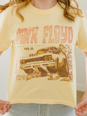 Pink Floyd Essex Butter Cropped Tee