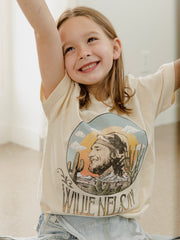 Children's Willie Nelson In the Sky Oatmeal Tee