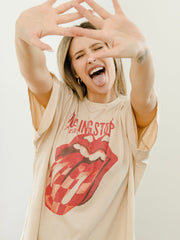 Rolling Stones Zip Code Off White One Size Tee