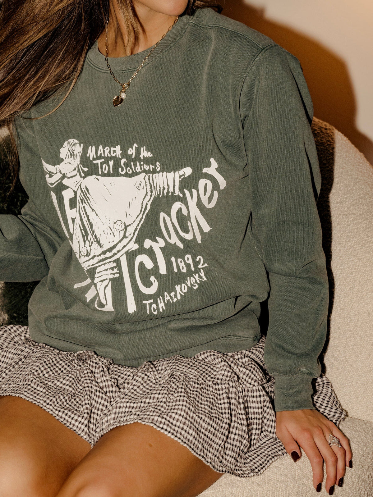 Nutcracker Green Sweatshirt