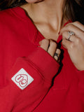 *COMING SOON* OU Sooners Stitched Red Signature Waffle Top