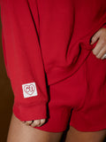 *COMING SOON* OU Sooners Stitched Red Signature Waffle Top