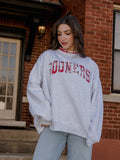 *COMING SOON* OU Sooners Varsity Plaid Mock Neck Sweatshirt