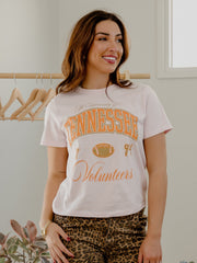 Tennessee Vols Wave Arch Pink Ellie Perfect Tee