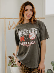 Nebraska Huskers Volley Pepper Tee