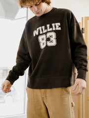 Willie Nelson '83 Tour Hi-Dive Oversized Crew Sweatshirt