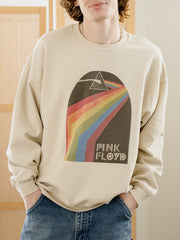 Pink Floyd Dark Side of the Moon Sand Thrifted Sweatshirt