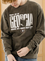 Kane Brown UGA Bury Me in Georgia Pepper Sweatshirt