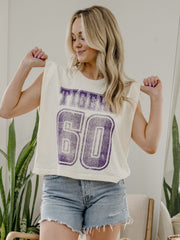 LSU Tigers Player Off White Tank