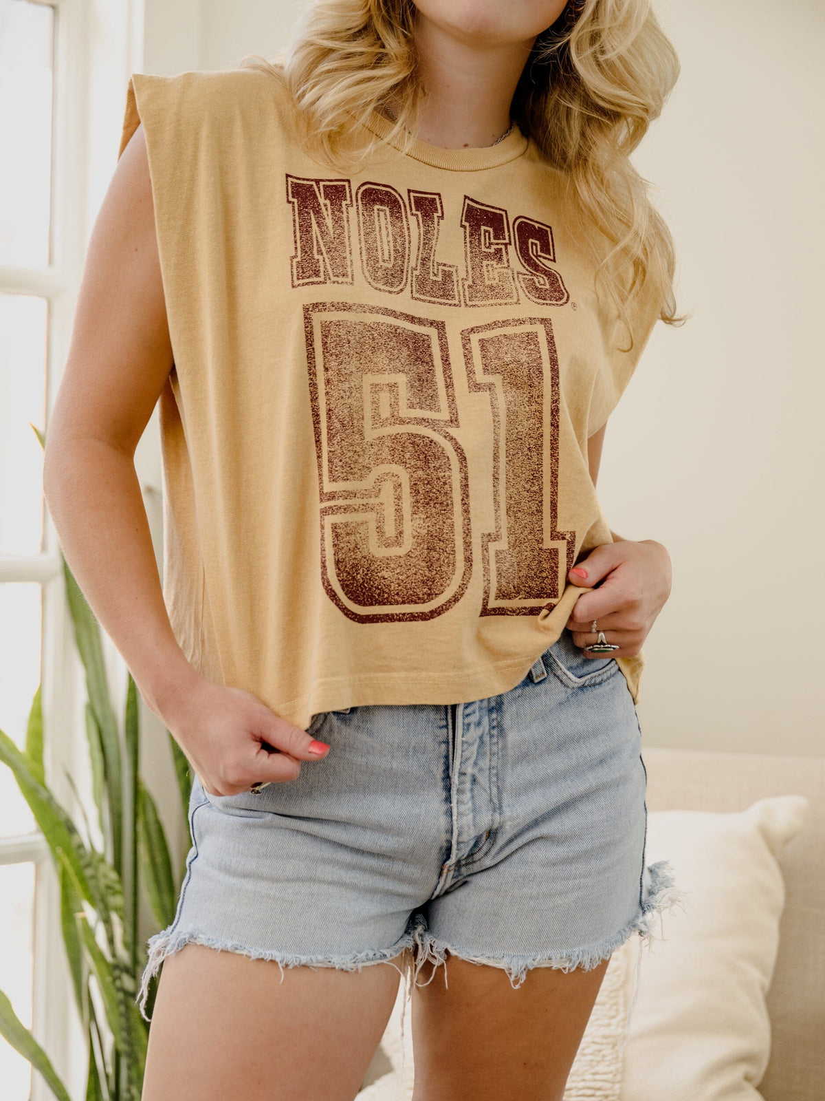 FSU Seminoles Player Gold Tank