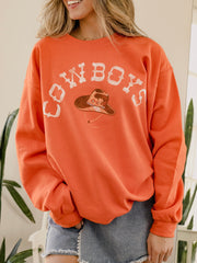 OSU Cowboys Hat Orange Sweatshirt