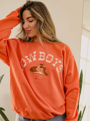 OSU Cowboys Hat Orange Sweatshirt