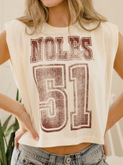 FSU Seminoles Player Off White Tank