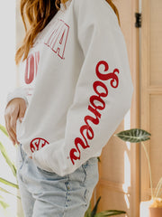 OU Sooners SEC Sporty White Sweatshirt