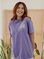 TCU Horned Frogs Lyric Violet Tee