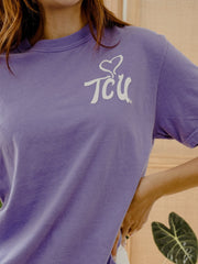 TCU Horned Frogs Lyric Violet Tee