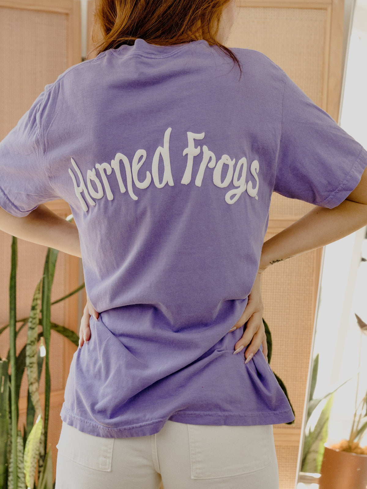 TCU Horned Frogs Lyric Violet Tee