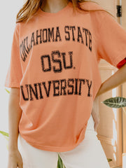 OSU Cowboys Vintage Sport Orange Tee